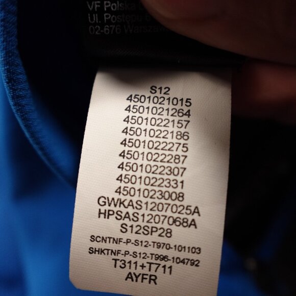 The North Face Summit Series Softshell Jacket Blue/Gray Men’s Size Large - Picture 12 of 13